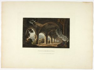 メチェーナ邸の厩舎、ローマ遺跡より11枚目 作： M. Dubourg