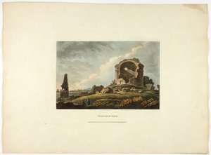 希望の神殿、ローマ遺跡より24枚目 作： M. Dubourg