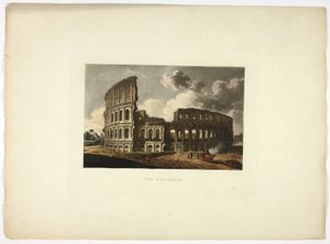 ローマの遺跡から15枚目のコロッセオ 作： M. Dubourg