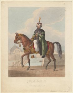 マフムード 2 世 1785 ～ 1839 年の肖像、オスマン帝国のスルタン、1829 年