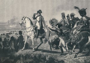 ワグラムの戦い、1809年7月6日、1896年 作： M. Haider