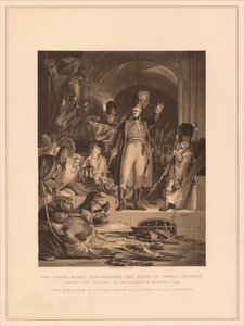 サー・デイヴィッド・ベアードがティップー・スルターンの遺体を発見」1799年 1878年 作： M Nargert