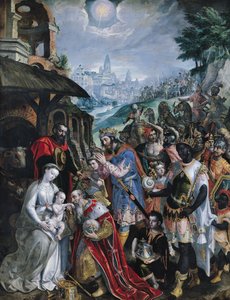 賢者の礼拝 作： Maarten de Vos