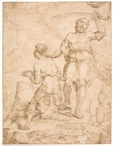 アブラハムの犠牲 作： Maarten van Heemskerck