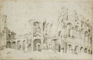 Maarten van Heemskerck - ローマ、コロッセオ