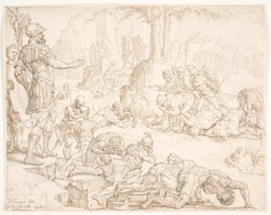 ギデオン軍の縮小 作： Maarten van Heemskerck