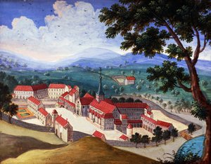ポート ロワイヤル デ シャン修道院 作： Madeleine (attr. to) Boullogne