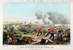 第三十一連隊 フェローゼシャーの戦い 第二日 1845年12月22日 作： Madeley