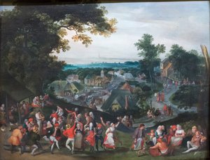 農民の饗宴 作： Maerten van Cleve