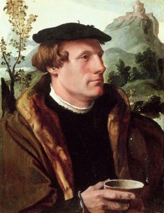 紳士の肖像 作： Maerten van Heemskerck