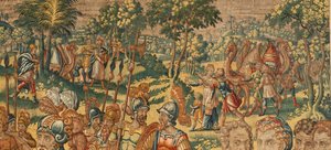 ヘブライ人の裁判官であり戦士であるギデオンの物語、16世紀後半（タペストリー） 作： Maerten van Heemskerck