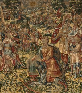 História de Gideão, final do século XVI (seda e lã)
