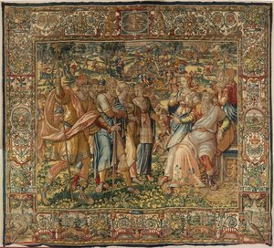 ギデオンの物語、16世紀後半（シルクとウール） 作： Maerten van Heemskerck
