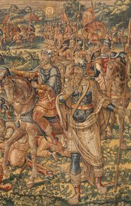 ギデオンの物語、16世紀後半（シルクとウール） 作： Maerten van Heemskerck