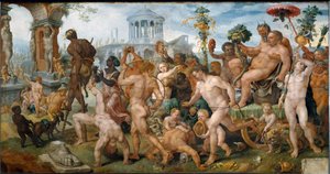 シレネの凱旋行進（絵画 作： Maerten van Heemskerck