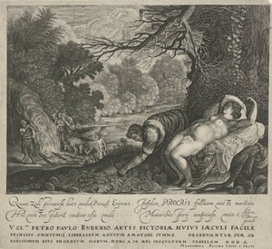 Cephalus en Procris 作： Magdalena van de Passe