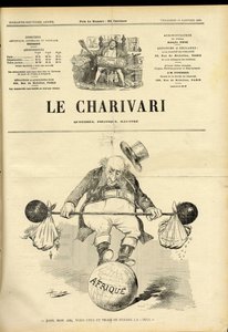 The Charivari "の表紙 作： Henri Maigrot
