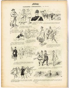 La Baionnette, Satirical in Colors 作： Henri Maigrot