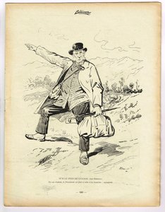 La Baionnette, Satirical in Colours 作： Henri Maigrot