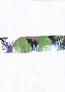 静謐な抽象風景 作： 