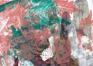 鮮やかなオーガニック・アブストラクト