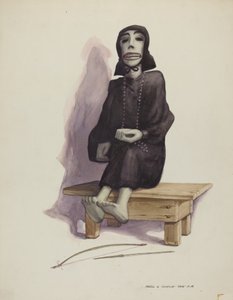 デス・ムエルトの像 1937年頃 作： Majel G. Claflin