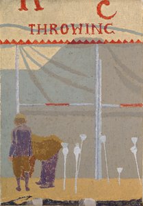 The Coconut Shy, c.1920 (油彩・キャンバス)