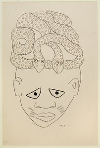 マスクの研究 作： Malvin Gray Johnson