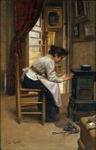 火のそば 作： Manuel Cusí
