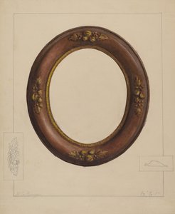 額縁、c。 1936年。