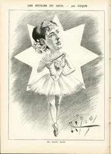マニュエル・ルク（1854-1919）が「La Caricature」（1880年）に描いたもの。 作： Manuel Luque
