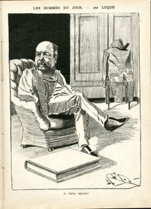マニュエル・ルク（1854-1919）が「La Caricature」（1880年）に描いたもの。 作： Manuel Luque