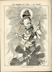 マニュエル・ルク（1854-1919）が「La Caricature」（1880年）に描いたもの。