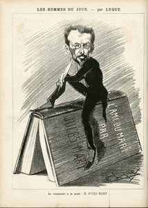 マニュエル・ルク（1854-1919）が「La Caricature」（1880年）に描いたもの。 作： Manuel Luque