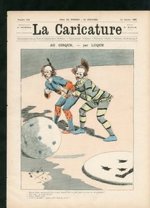 La Caricature（1880年 作： Manuel Luque