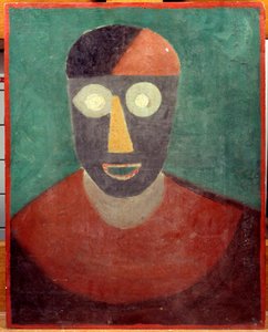 パブロ ピカソ (1881-1973) の肖像 マヌエル オルティス デ ザラテ (1886-1946) による絵画 1925 ディム。 0,41x0,32 m パリ、ピカソ美術館 作： Manuel Ortiz de Zárate