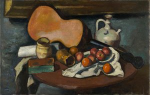 ギターのある静物、1920年代。 作： Manuel Ortiz de Zárate