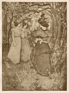Menuet dAutomne、1898年。 作： Manuel Robbe