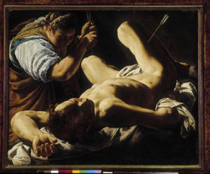 サン・セバスティアン、アイリーンに癒される 作： Marcantonio Bassetti