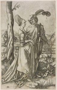 散歩 作： Marcantonio Raimondi