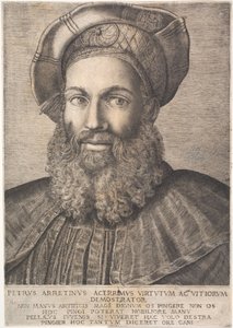 ピーター・アレティーノ 作： Marcantonio Raimondi