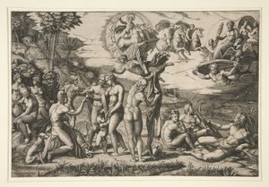 ラファエル後のパリの判決、1510-20年頃