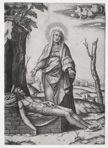 ピエタ。 作： Marcantonio Raimondi