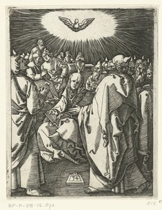 聖霊の注ぎ キリストの受難（シリーズタイトル） 作： Marcantonio Raimondi