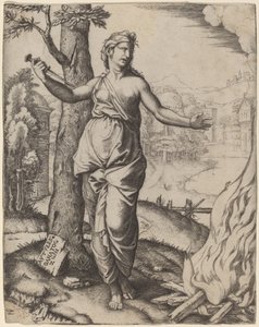 ディド 作： Marcantonio Raimondi after Raphael