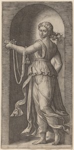 禁酒 作： Marcantonio Raimondi after Raphael