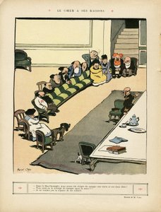 Le Rire』に掲載されたMarcel Capy（1865-1941）のイラスト