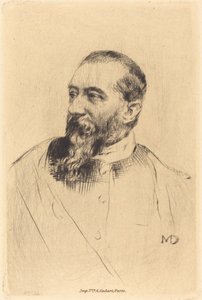 Alphonse Karr 作： Marcellin Gilbert Desboutin