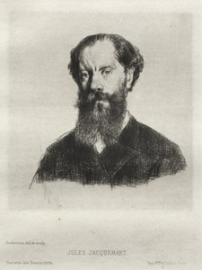 ジュールジャックマート、1876年。 作： Marcellin Gilbert Desboutin