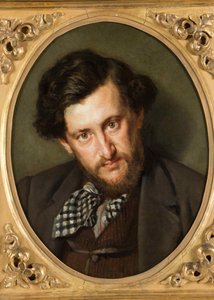 ジョルジュラフェネストレ1837〜1919、1865の肖像。
